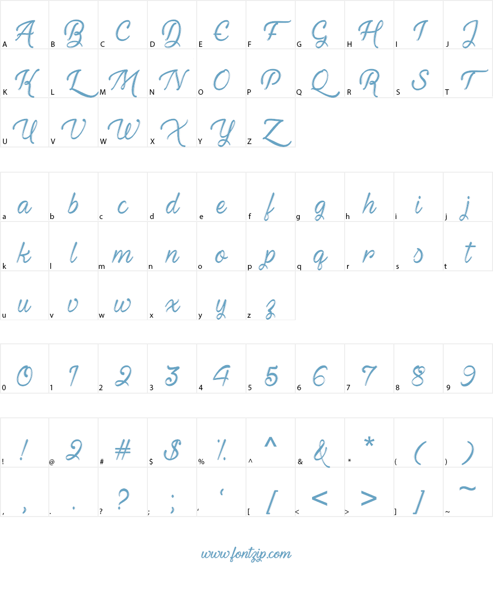 Haunted Eyes Font Character